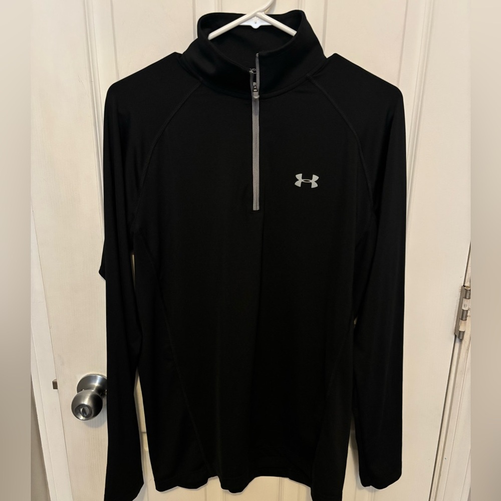 Under Armour Loose Men’s Athletic Quarter Zip Long Sleeve Size S